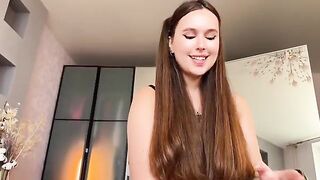 A sexy girl has sex with her boyfriend in stockings
