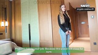 You shouldn't draw curves like that — you should just get fucked by the hotel manager