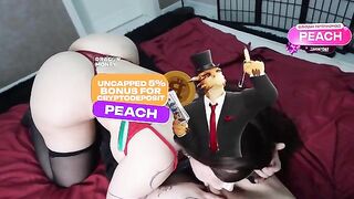 My step sister fucks me hard after losing at video games