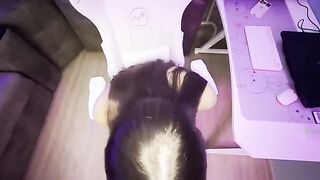 A cute girl got fucked at her tight ass in POV