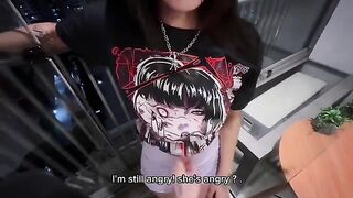 A huge dick makes the girl's orgasm spread throughout her body