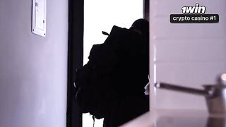 A thief broke into a house and had an intimate encounter
