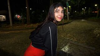 I picked up a Latina teen and her desire was evident