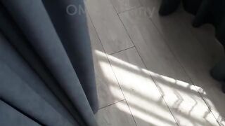 I roll on the sheet like a storm with a cock underneath me - just as I want it