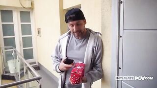 Babe asks for mercy but I do not listen and fuck her hard