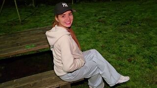 A beautiful girl was fucked by a stranger in the car
