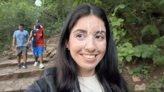 I came to the park and shot my cum on a random girl
