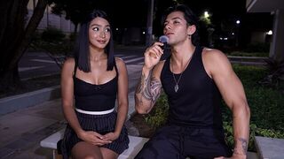 It's now or never, but better to enjoy the moment with a stunning Latina