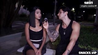 It's now or never, but better to enjoy the moment with a stunning Latina