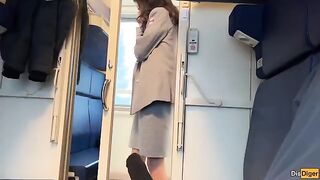 The train conductor had a steamy encounter with a passenger