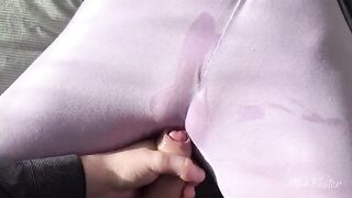 I rubbed my wet pussy and it overflowed with juice