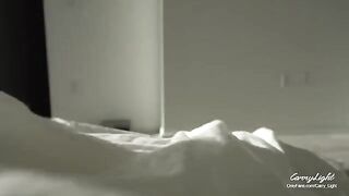 Pervert guy caught jerking off by his step mom, she helped him to finish