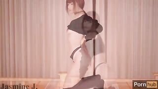 Jasmine J is a cute Asian girl who loves to play with her pussy