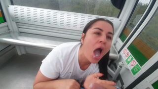 I get caught fucking in the cable car of Medellin, Colombia, it’s my thing