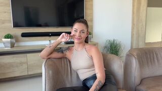 Casting of an 18-year-old petite actress turns into a wild threesome