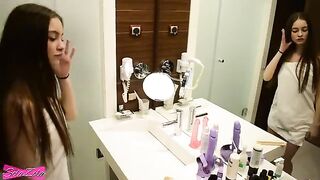 Home made sex video with a cute teen who loves to fuck