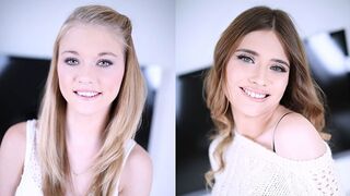Hannah Hays and Ariel McGwire in steamy POV action