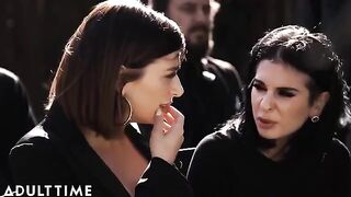 Widower fucks Marley Brinx hard at his wife's funeral